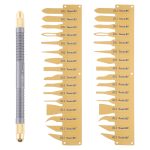 QIANLI 011 Multifunktions-CPU-IC-Kleberentfernungsmesser Dünnklingen-Motherboard BGA-Chipkleber-Reinigungsmesser