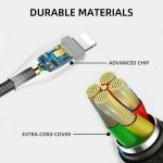 Intelligente automatische Abschalt-Ladeleitung für Zinklegierung zur leuchtenden Datenleitung der Apple-Lauflampe – Bild 4