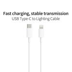 PD 18W USB-C / Typ-C auf 8 Pin Flash-Ladedatenkabel für iPhone X / 11 / 11 Pro / 11 Pro Max / XR / SE 2020 – Bild 3