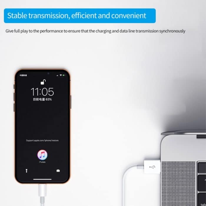 XJ-51 3A USB-zu-8-poliges Schnellladekabel für iPhone 12-Serie, Länge: 1 m – Bild 4