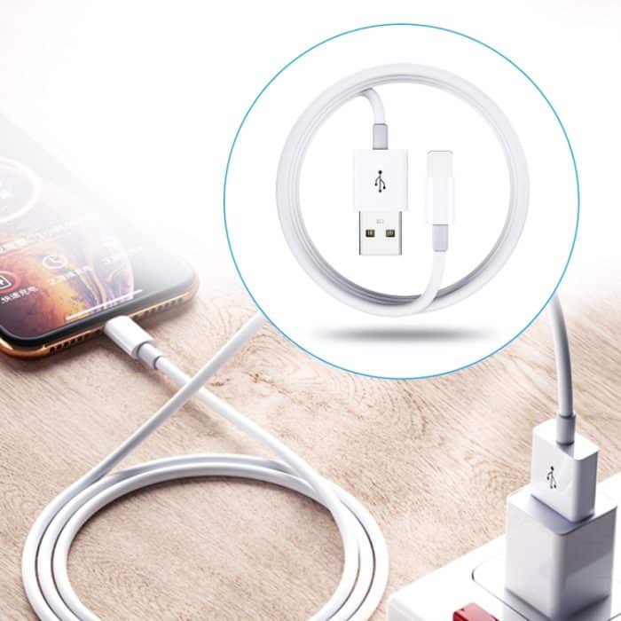 XJ-51 3A USB-zu-8-poliges Schnellladekabel für iPhone 12-Serie, Länge: 2 m – Bild 5