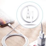 Tragbares Dual-USB-Reiseladegerät + 1 Meter USB-auf-8-Pin-Datenkabel, US-Stecker – Bild 4
