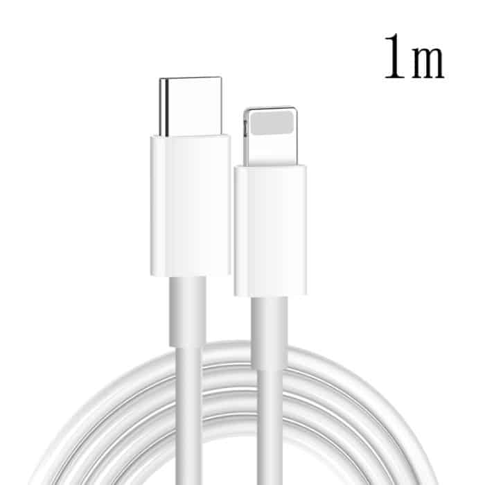 XJ-61 12W USB-C / Typ-C auf 8-poliges PD-Schnellladekabel – Bild 1