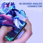 ENKAY Hat-Prince ENK-CB211 2,4 A USB auf 8-poliges 90-Grad-Winkel-Silikon-Datensynchronisations-Schnellladekabel, Kabellänge: 1,8 m – Bild 5