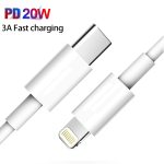 PD20W USB-C/Typ-C auf 8-poliges PD-Schnelllade-Synchronisierungsdatenkabel für iPhone 13/12-Serie – Bild 2