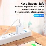 PD20W USB-C/Typ-C auf 8-poliges PD-Schnelllade-Synchronisierungsdatenkabel für iPhone 13/12-Serie – Bild 3