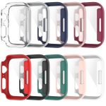 Stoßfeste PC-Schutzhülle mit gehärtetem Glasfilm, For Apple Watch Series 8 / 7 45mm, For Apple Watch Series 9 / 8 / 7 41mm – Bild 3