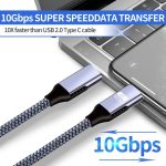 2m 100 Watt 4k 60Hz Typ-C zum Typ-C-Schnellladekabel – Bild 5