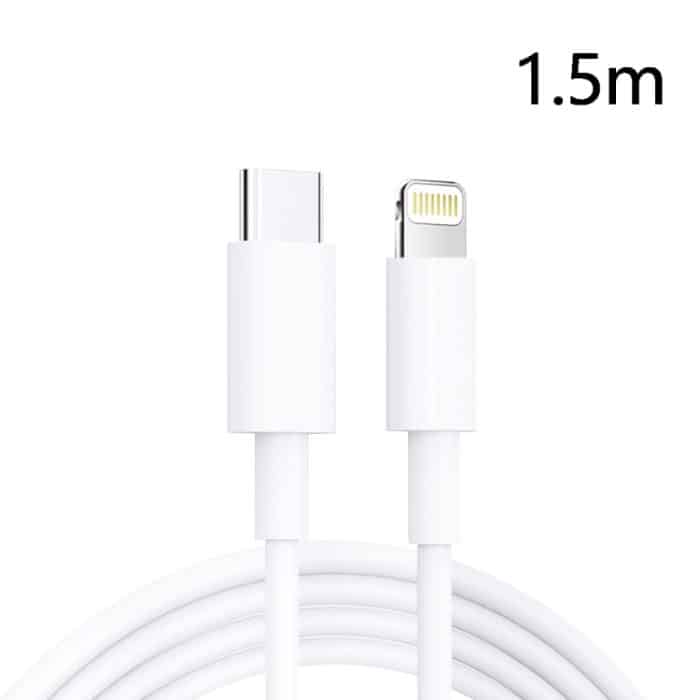 SYA001838402.jpg PD30W USB-C / Typ-C auf 8-poliges Schnelllade-Datenkabel für die iPhone-Serie – Bild 1