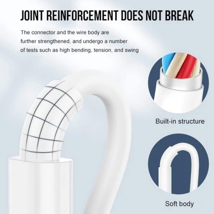 PD30W USB-C / Typ-C auf 8-poliges Schnelllade-Datenkabel für die iPhone-Serie – Bild 6