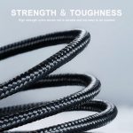 ENKAY PD 20W 3A USB-C / Typ-C auf 8-poliges Schnelllade-Nylon-geflochtenes Datenkabel – Bild 7