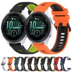 18 mm Sport-Uhrenarmband aus zweifarbigem Silikon – Bild 2