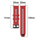 20 mm Sport-Uhrenarmband aus zweifarbigem Silikon – Bild 5