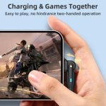 ENKAY 180 Grad drehbares USB-auf-8-Pin-Ladedatenkabel mit LED-Licht – Bild 5