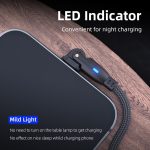 ENKAY 180 Grad drehbares USB-auf-8-Pin-Ladedatenkabel mit LED-Licht – Bild 8