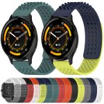 22 mm Löcher, atmungsaktives Silikon-Uhrenarmband mit 3D-Punkten – Bild 2