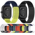 22 mm Löcher, atmungsaktives Silikon-Uhrenarmband mit 3D-Punkten – Bild 3