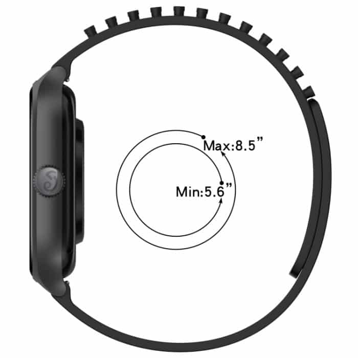 SYA0023505_B5-3.jpg 22 mm Löcher, atmungsaktives Silikon-Uhrenarmband mit 3D-Punkten – Bild 6