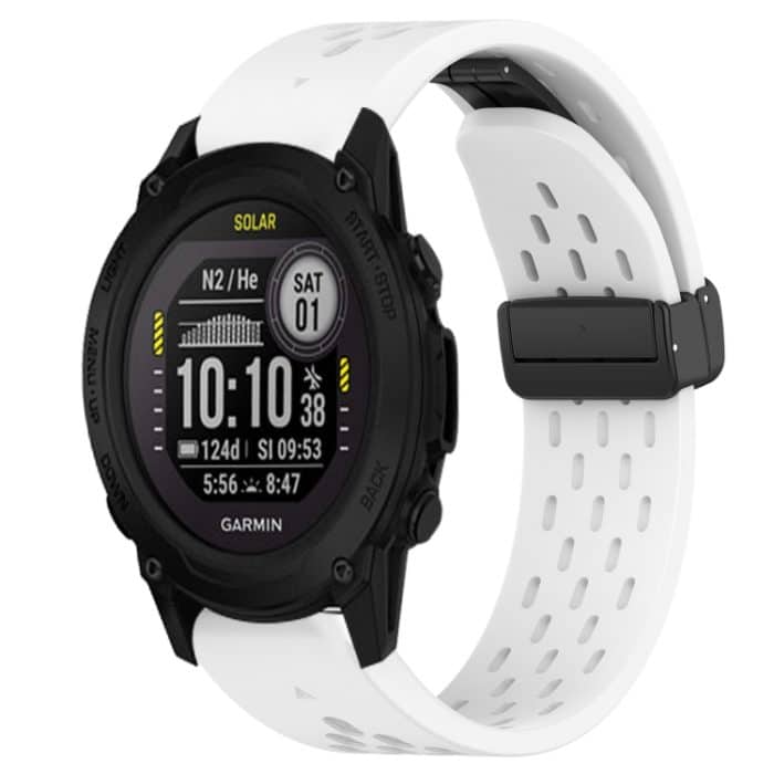 SYA002352129A.jpg 22 mm großes Silikon-Uhrenarmband mit Faltschließe und Loch – Bild 1