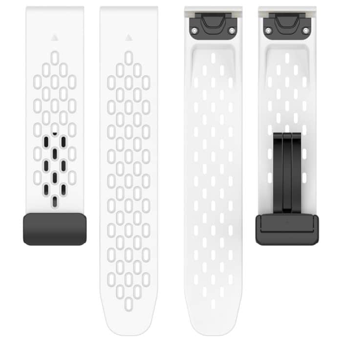 26 mm großes Silikon-Uhrenarmband mit Faltschließe und Loch, For Garmin Enduro 3, For Garmin Fenix 8 AMOLED 51mm, For Garmin Fenix 8 MIP 51mm, For Garmin Fenix 7X Pro 51mm – Bild 4