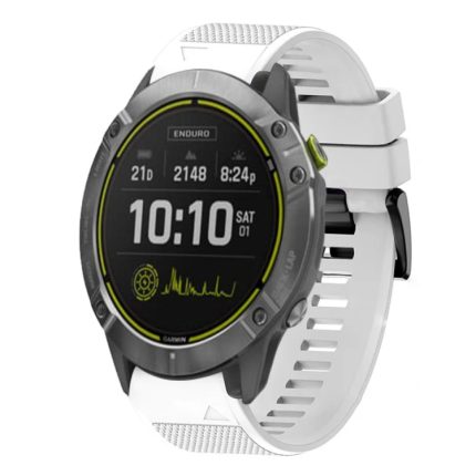 26 mm Silikon-Uhrenarmband mit Schnellverschluss