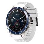 22 mm Silikon-Uhrenarmband mit Schnellverschluss