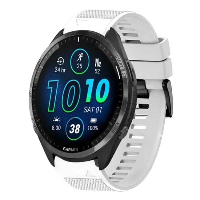 22 mm Silikon-Uhrenarmband mit Schnellverschluss – Bild 1