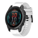 22 mm Silikon-Uhrenarmband mit Schnellverschluss, For Garmin Fenix E 47mm, For Garmin Fenix 8 MIP 47mm, For Garmin Fenix 8 AMOLED 47mm