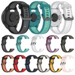 20 mm zweifarbiges, strukturiertes Silikon-Uhrenarmband – Bild 3