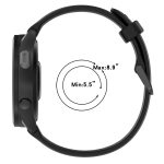 20 mm zweifarbiges, strukturiertes Silikon-Uhrenarmband, For Garmin Forerunner 165, For Garmin Forerunner 165 Music, For Garmin Active 5, For Garmin VivoMove Trend – Bild 5