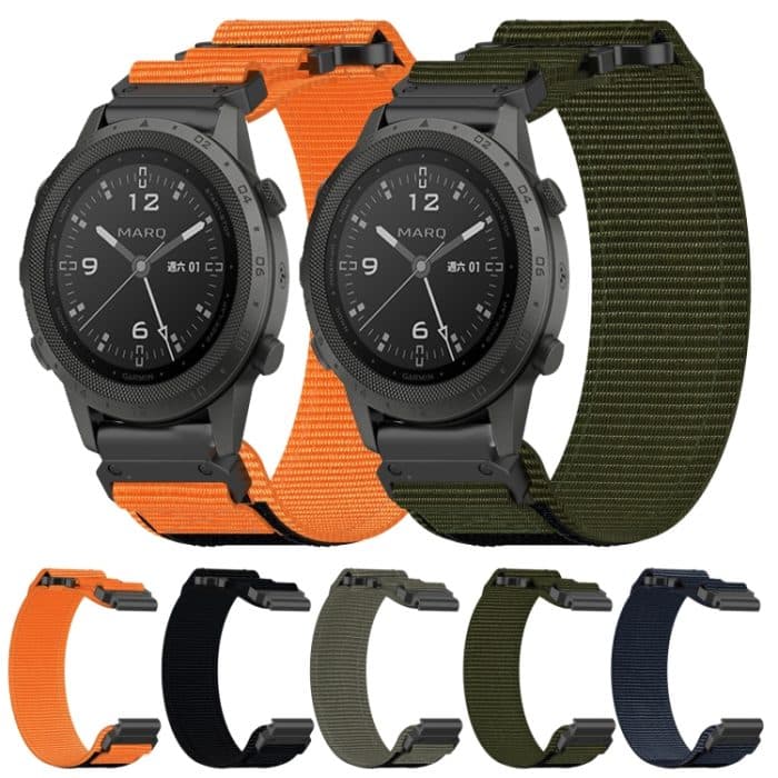 22 mm Nylon-Uhrenarmband mit Klettverschluss, For Garmin Fenix 7 Pro 47mm, For Garmin Epix Pro 47mm, For Garmin MARQ Athlete Gen 2, For Garmin MARQ Commander, For Garmin MARQ Golfer, For Garmin MARQ Adventurer Gen 2, For Garmin MARQ Aviator Gen 2... – Bild 2
