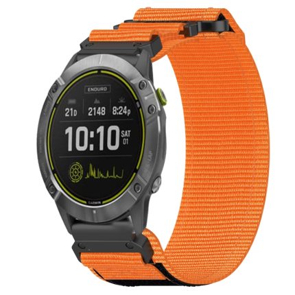 26 mm Nylon-Uhrenarmband mit Klettverschluss