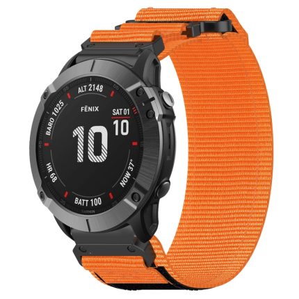 26 mm Nylon-Uhrenarmband mit Klettverschluss