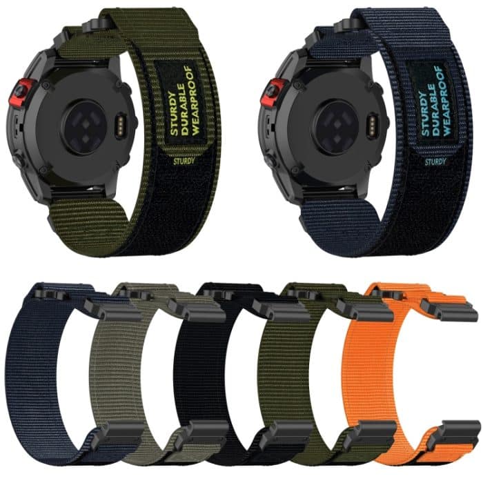 SYA0025471_B2-6.jpg 26 mm Nylon-Uhrenarmband mit Klettverschluss – Bild 3