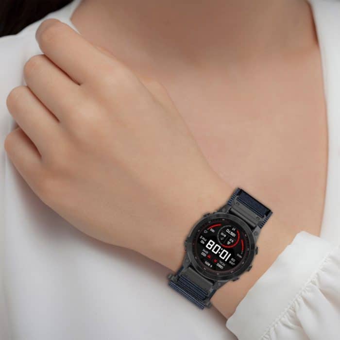 SYA0025471_B5-6.jpg 26 mm Nylon-Uhrenarmband mit Klettverschluss – Bild 6