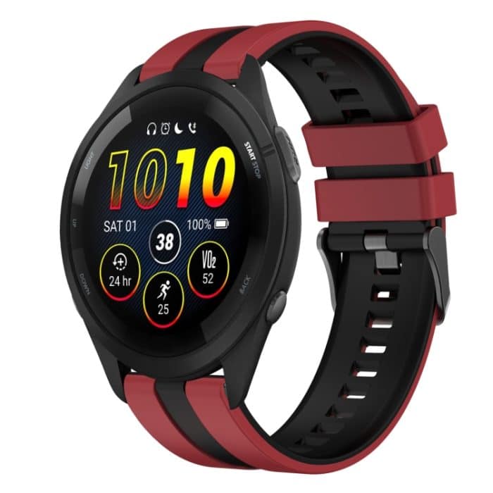 SYA002640802A.jpg 22 mm zweifarbiges Sport-Uhrenarmband aus Silikon – Bild 1