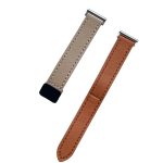 22 mm schmales Uhrenarmband aus Mikrofaser-Leder mit magnetischer Schnalle – Bild 4