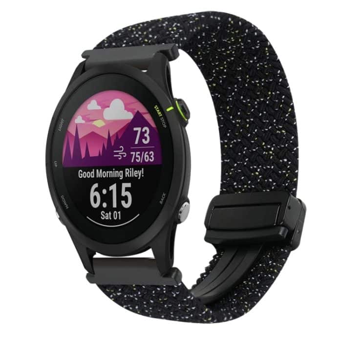 18 mm geflochtenes Uhrenarmband mit Magnetschnalle – Bild 1