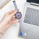 Schlankes 20-mm-Uhrenarmband aus Mikrofaserleder mit magnetischer Schnalle, For Garmin Forerunner 165, For Garmin Forerunner 165 Music, For Garmin Vivoactive 5 – Bild 6