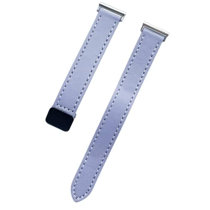 SYA002672711A_1.jpg Schlankes 20-mm-Uhrenarmband aus Mikrofaserleder mit magnetischer Schnalle – Bild 4
