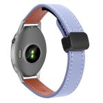 18 mm schmales Uhrenarmband aus Mikrofaser-Leder mit magnetischer Schnalle