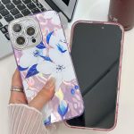 Galvanik Laser Blumen Pflanzen Textur TPU Handyhülle – Bild 3