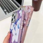 Galvanik Laser Blumen Pflanzen Textur TPU Handyhülle – Bild 5