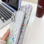 Galvanisiertes TPU-Handygehäuse mit Blumenstruktur, For iPhone 16, For iPhone 15 Pro Max, For iPhone 15 Pro, For iPhone 15 – Bild 5