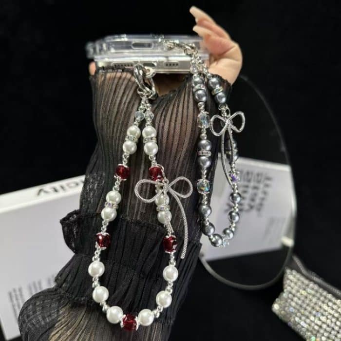 Little Fresh TPU-Handyhülle mit Schleife und Kette, For iPhone 11 – Bild 5