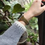 Uhrenarmband aus geprägtem Leder in Herzform, For Apple Watch 46mm / 49mm / 45mm / 44mm, For Apple Watch 42mm / 41mm / 40mm / 38mm – Bild 6