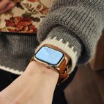 Uhrenarmband aus geprägtem Leder in Herzform, For Apple Watch 46mm / 49mm / 45mm / 44mm, For Apple Watch 42mm / 41mm / 40mm / 38mm – Bild 4