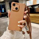 Crossbody Liquid TPU Vier-Ecken-Stoßfeste Handyhülle, For iPhone 11 Pro Max, For iPhone 11