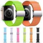 Magnetic Buckle Reflective Nylon Watch Band – Bild 2