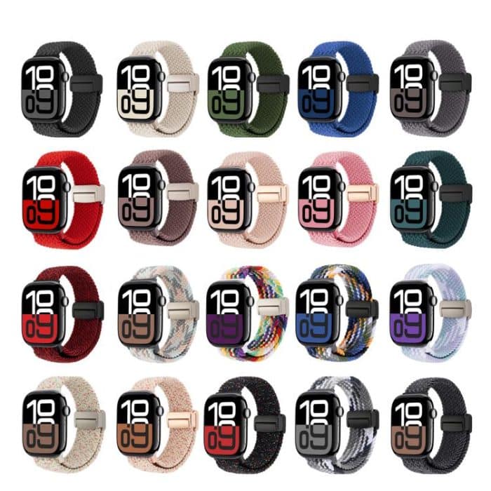 Magnetic Buckle Loop Woven Watch Band – Bild 3